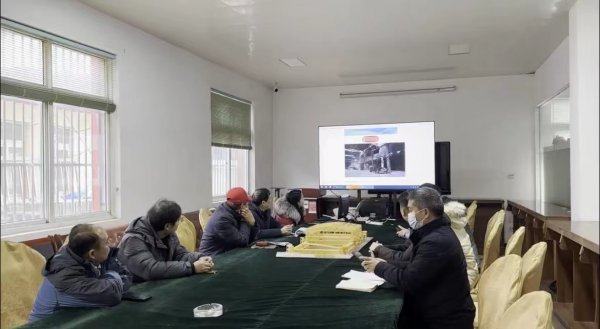 崗前培訓，安全生產會議-靖起起重機廠家